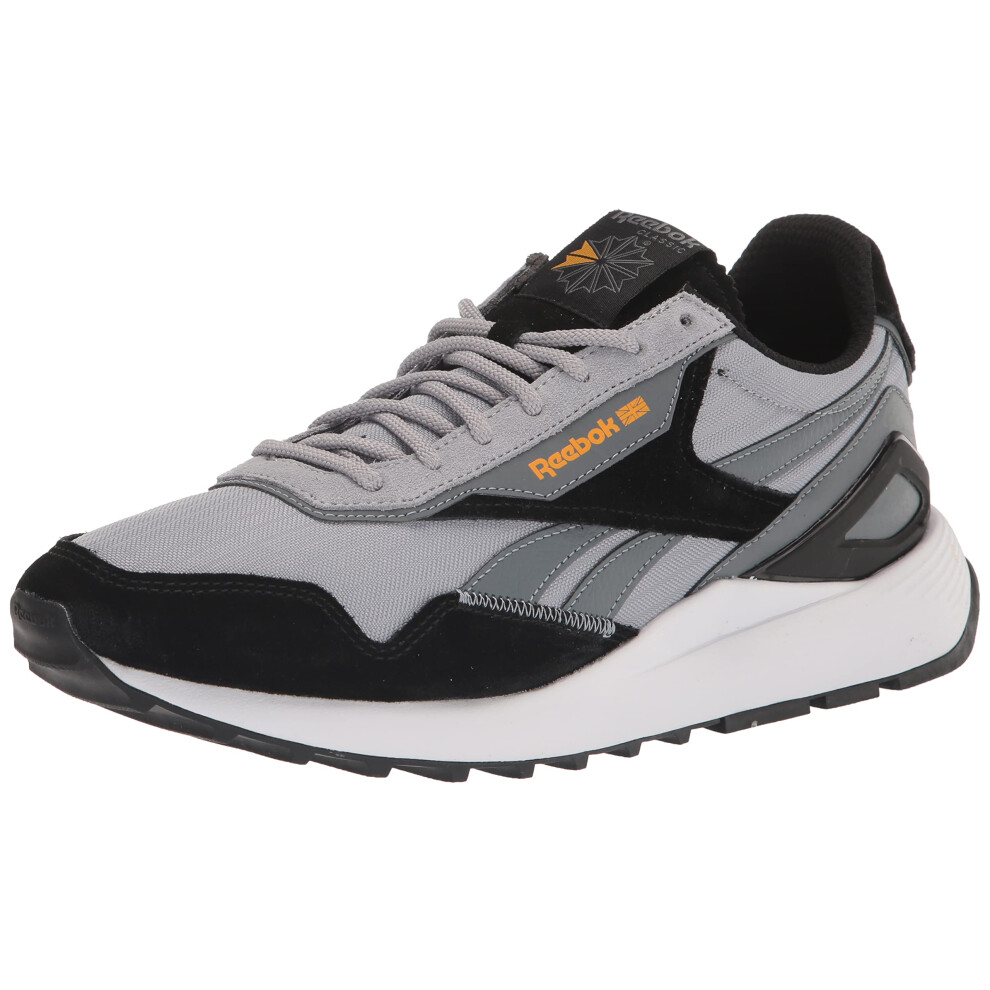 Reebok Unisex Classic Leather Legacy AZ Sneaker  Black/Cold Grey/White