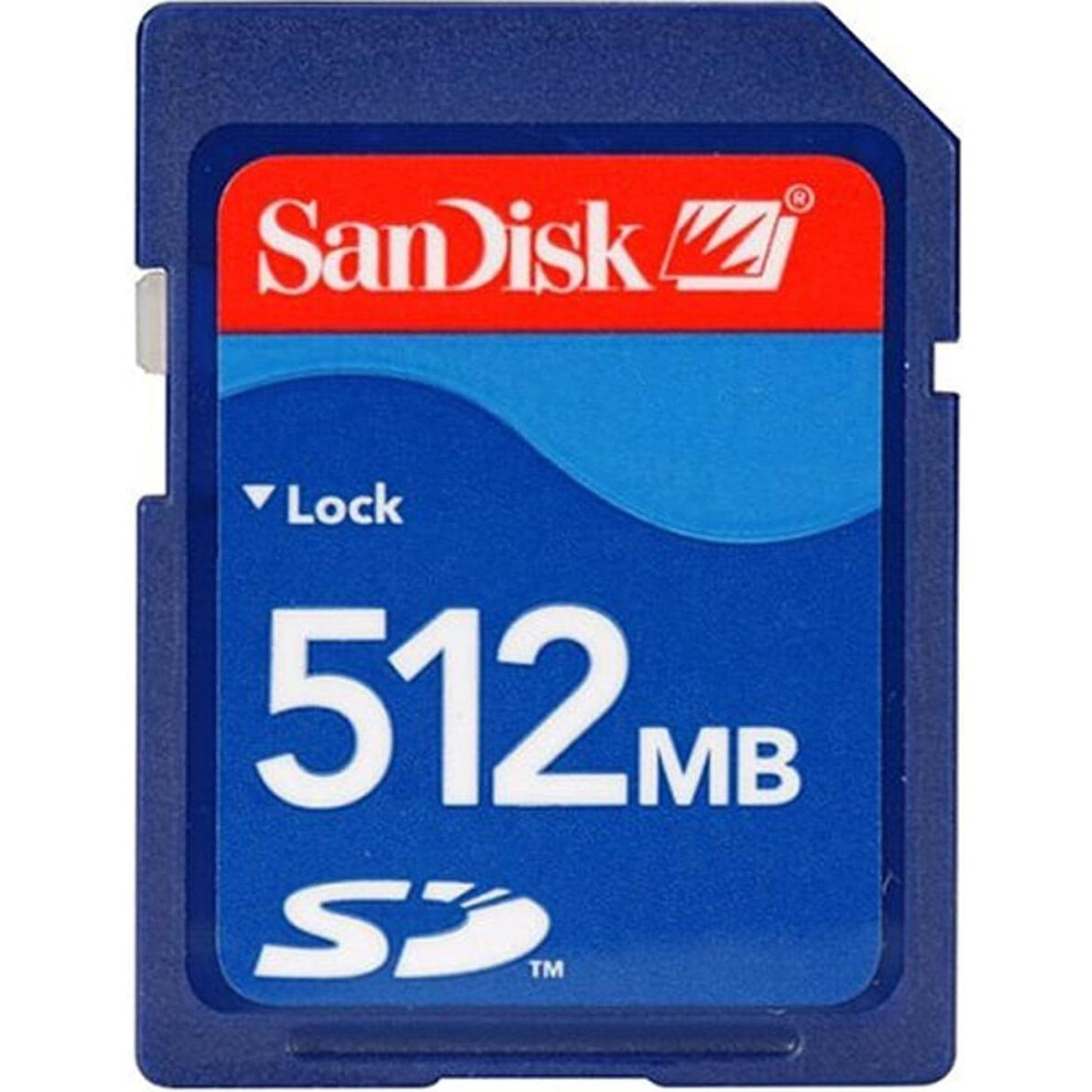 SanDisk SD - Flash Memory Card - 512 MB - SD