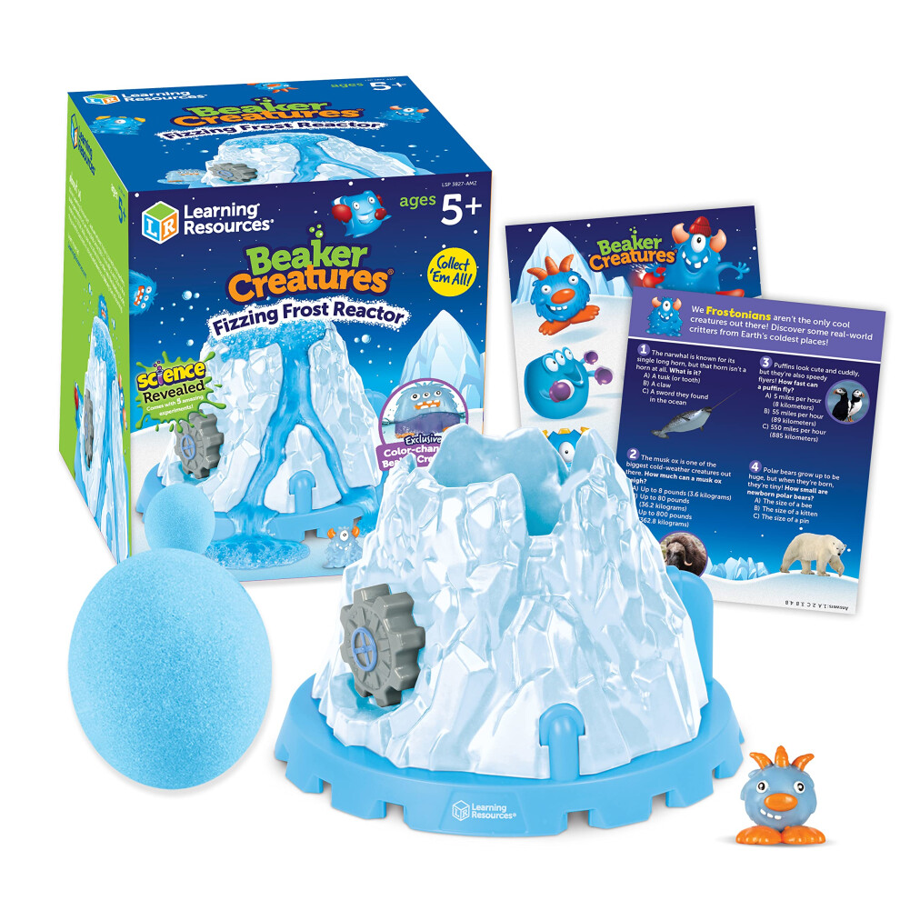 Learning Resources Beaker Creatures Fizzing Frost Reactor - 6 Pieces