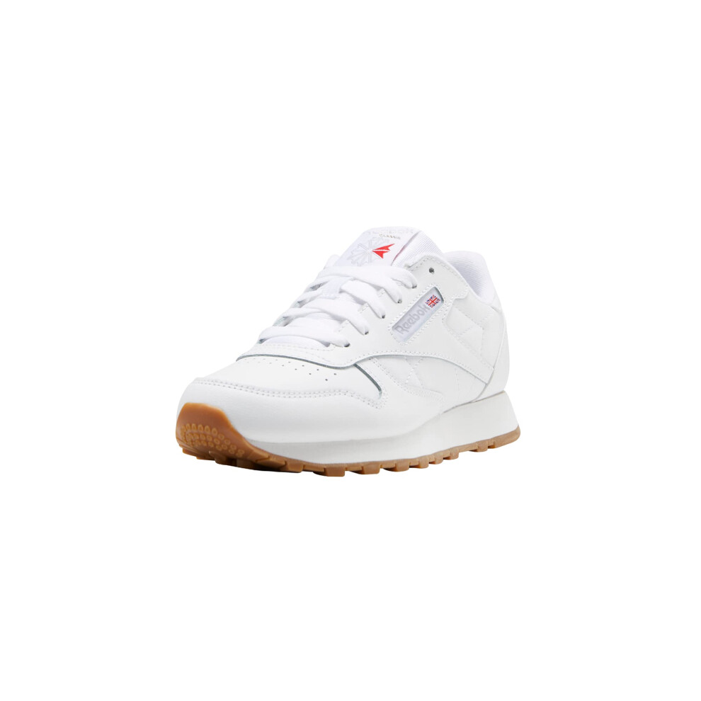 Reebok Boy's Classic Leather Sneaker  Reefresh White/Gum  6 Big Kid