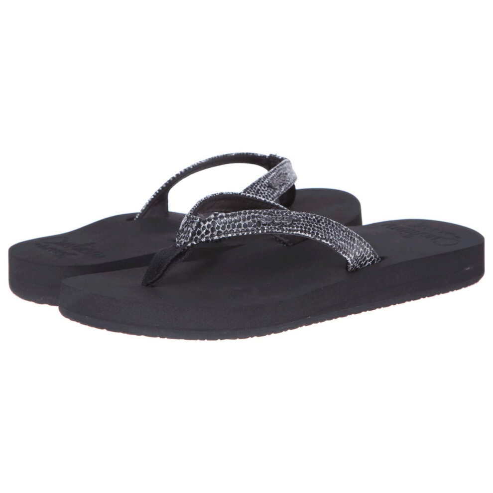 Reef Women's Sandals  Reef Star Cushion Sassy  Black/Silver  11