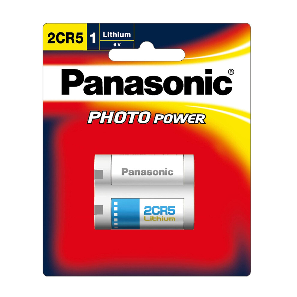 Panasonic 2CR5 Photo Lithium Battery