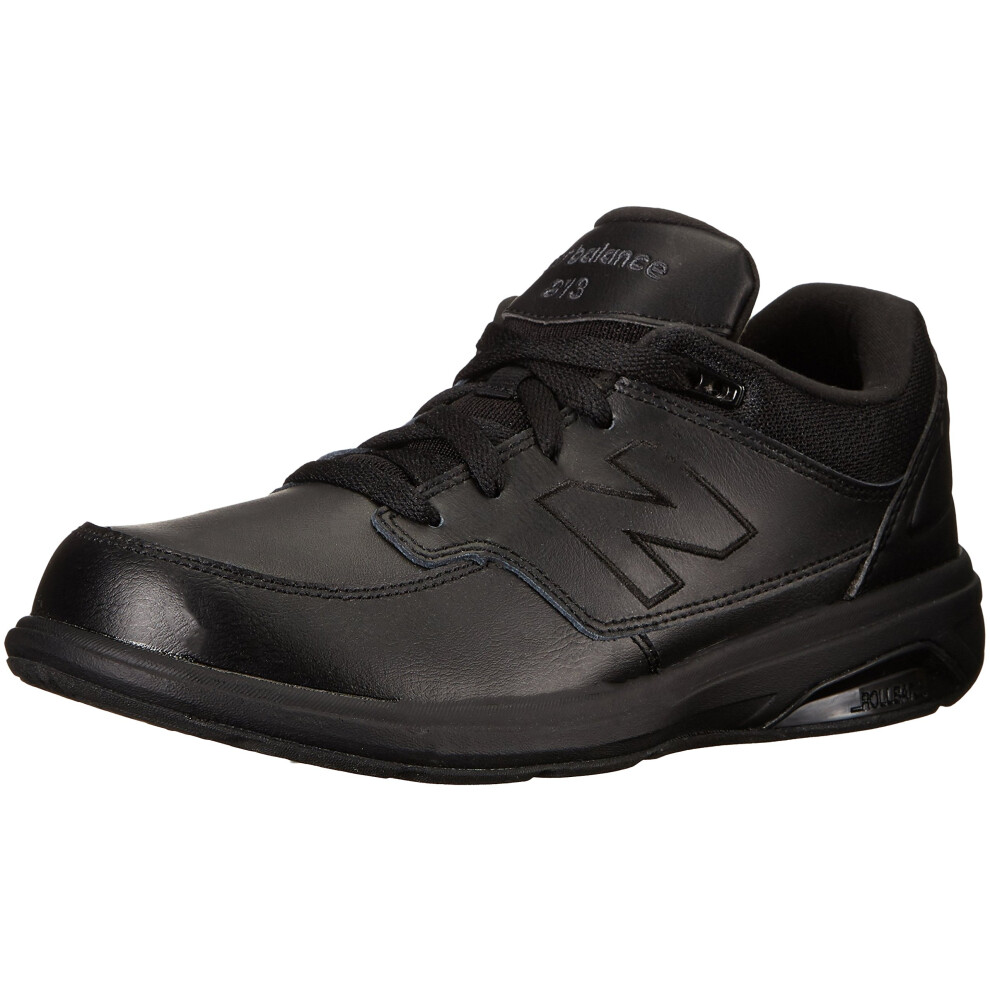 New Balance Men's 813 V1 Lace-Up Walking Shoe  Black/Black  7 N US