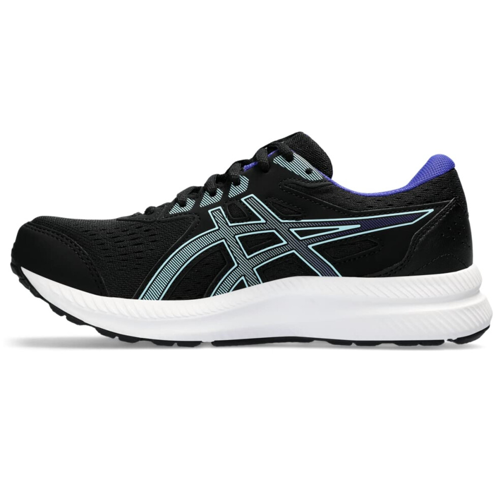 ASICS Women's Gel-Contend 8 Running Shoes  5.5  Black/Aquarium