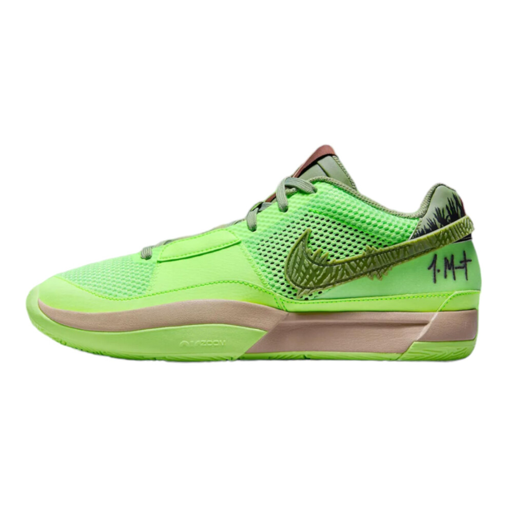 Nike Ja 1 Men's Basketball Shoes Lime Blast/Oil Green-Black FD6565-300