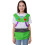 Disney Κοστούμι Αστροναύτη Buzz Lightyear για Ενήλικες T-Shirt (MD, Λευκό) 3