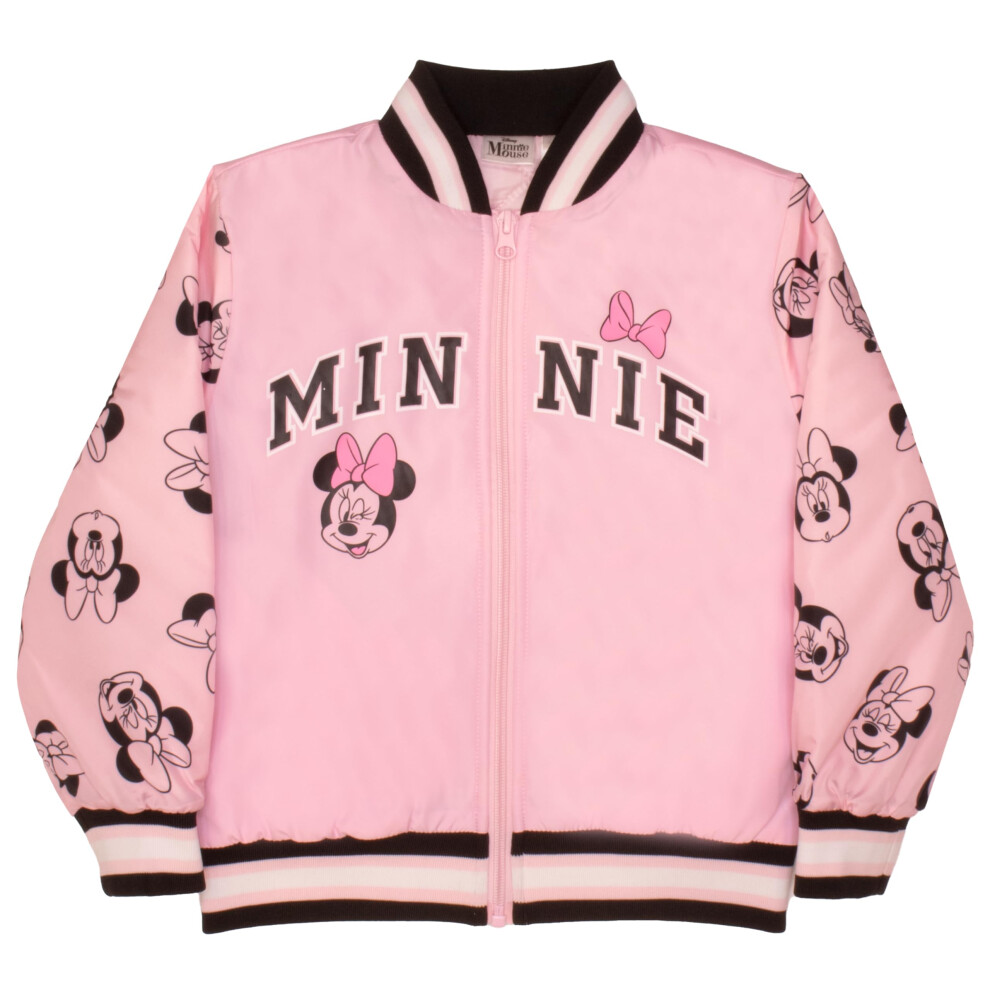 Disney Girls Bomber Jackets  Minnie Mouse Bomber Jackets for Girls (Pi