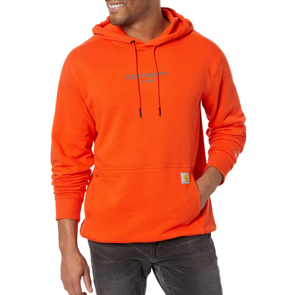 Carhartt Men's Force Relaxed Fit Lightweight Logo Graphic Sweatshirt