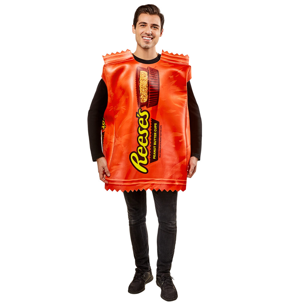 Rubie's Reese's Peanut Butter Cup Costume Tunic  As Shown  One Size