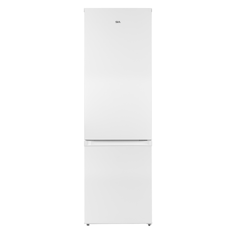 SIA  SFF17855WE White Freestanding 268L Combi Fridge Freezer