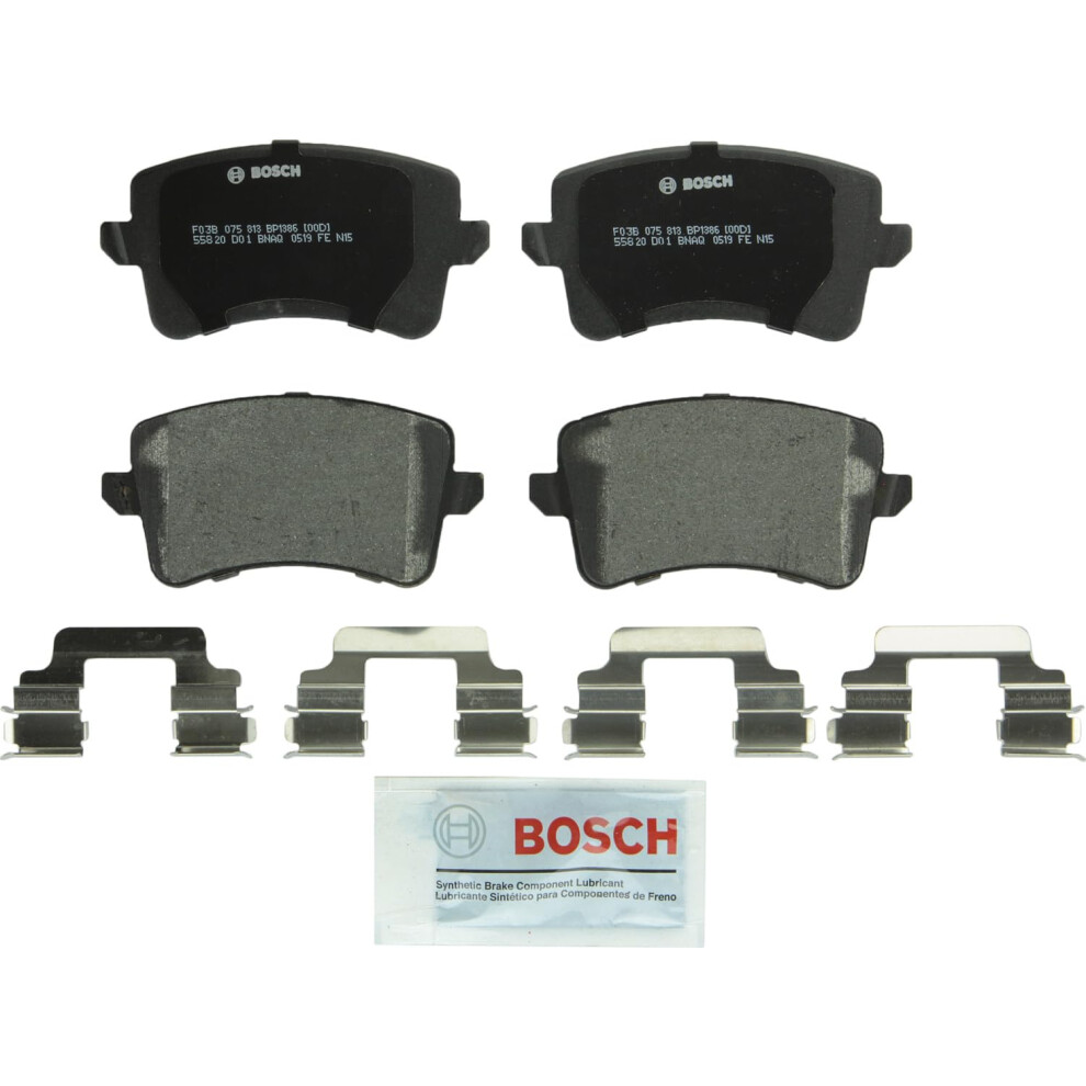 BOSCH BP1386 QuietCast Premium Semi-Metallic Disc Brake Pad Set - Comp