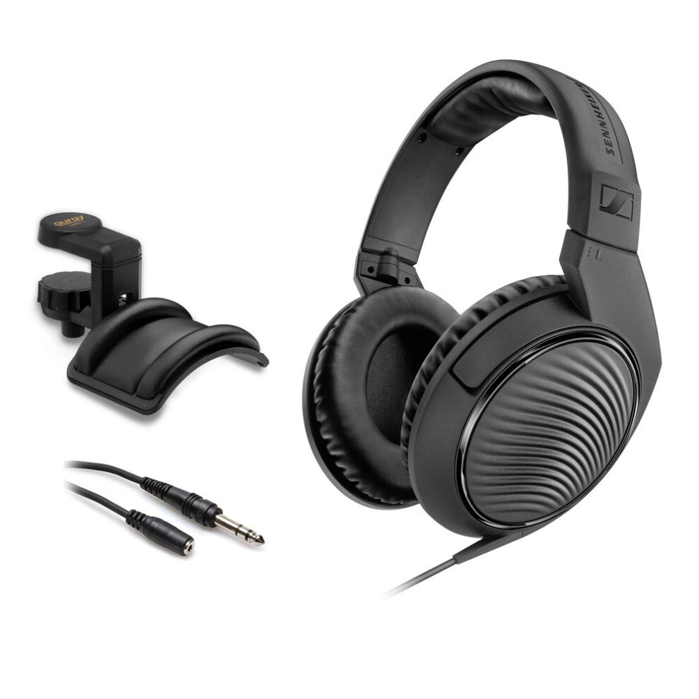 Sennheiser HD 200 Pro Monitoring Headphones with Headphone Holder & St