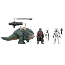 Star Wars Hasbro Mission Fleet Expedition Class The Mandalorian, Blurrg, Remnant Stormtrooper