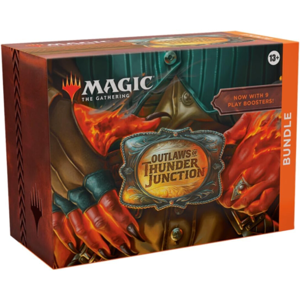 Magic: The Gathering Outlaws of Thunder Junction Bundle - 9 Play Boost