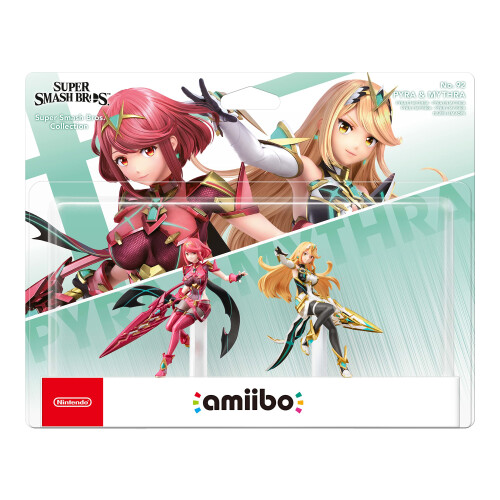 Nintendo Super Smash Brothers: Amiibo di Pyra e Mythra (confezione da 2)
