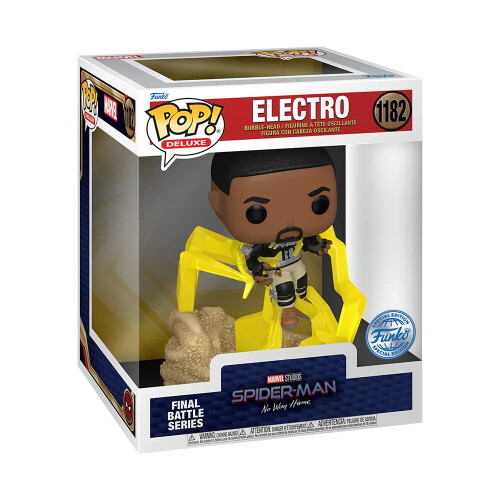 Funko Funko Pop! Deluxe: Spider-Man: No Way Home - Electro Final Battle Seri 1
