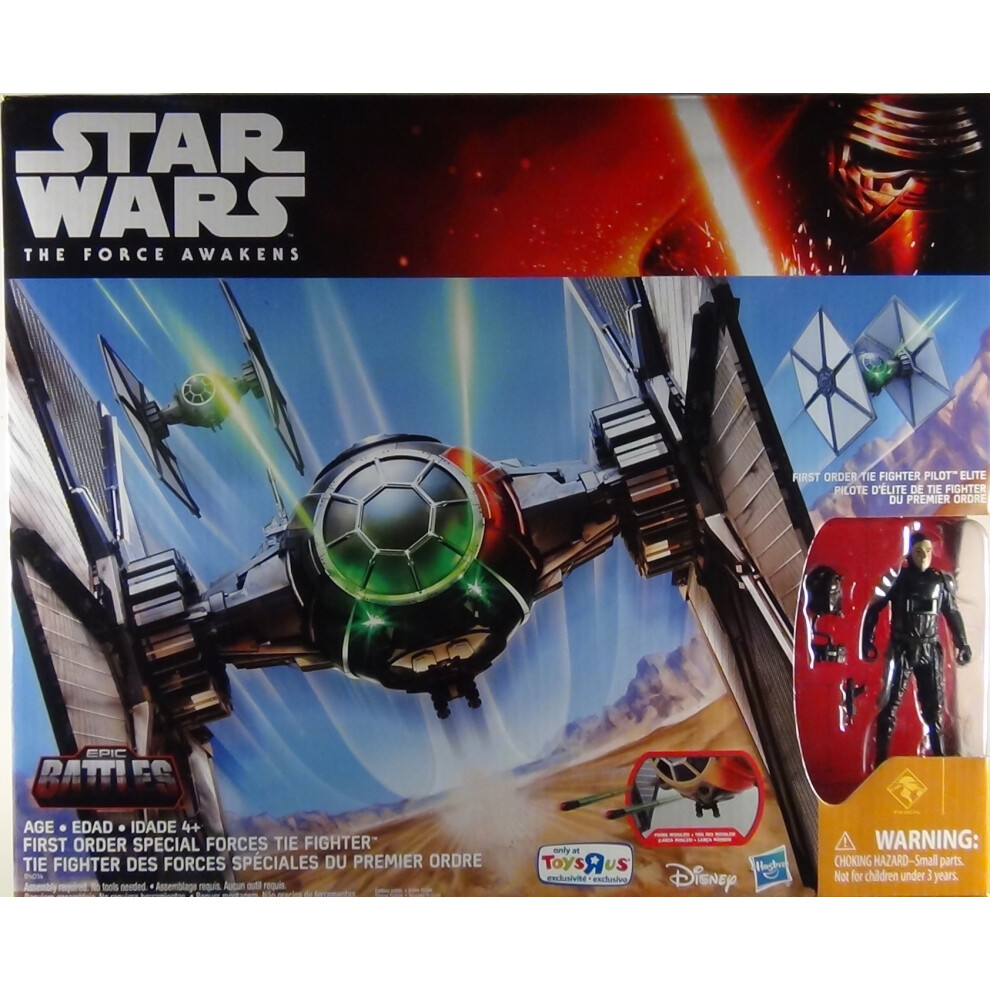 STAR WARS First Order Special Forces TIE Fighter - Epic Battles with A