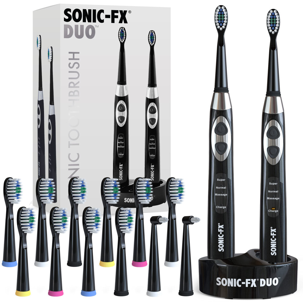 Sonic-FX Dual Electric Rechargeable Toothbrush Duo Dual Handle Sonic 3