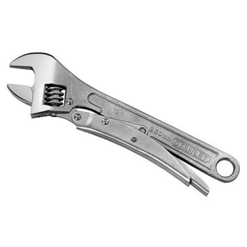 Stanley 85-610 10-Inch Long MaxGrip Locking Adjustable Wrench