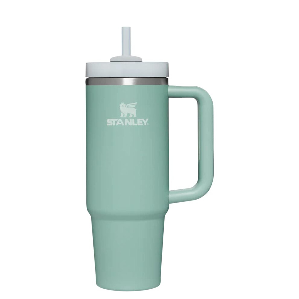 Stanley Adventure Eucalyptus 30oz - Reusable Vacuum Quencher Tumbler w