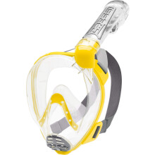 Cressi Duke Dry Clear/Yellow S/M