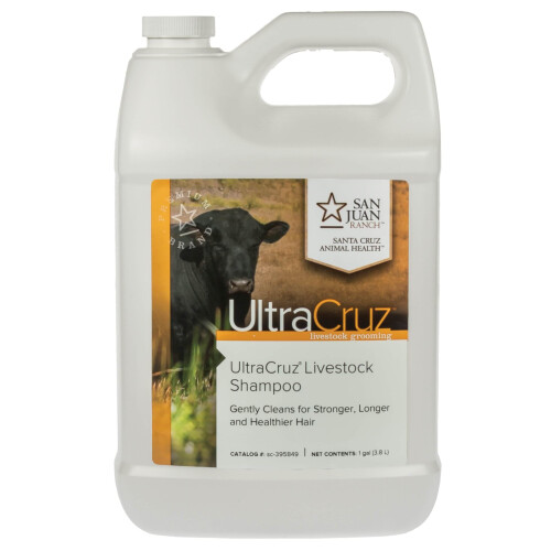 UltraCruz Shampoo Per Cavalli 1 Gallone: Detergente Naturale Con Proteine, Aloe E Vitamina E