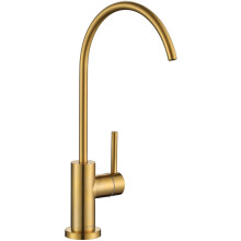 AguaStella AS09BG Brushed Gold Stainless Steel Kitchen Water Filter Fa