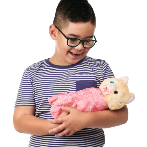 Little Live Pets - Cozy Dozys: Ginger The Kitty | Interactive Plush To 1