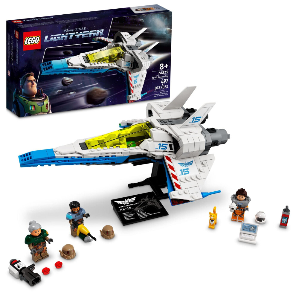 LEGO Disney Pixar's Lightyear XL-15 Spaceship 76832 Buildable Model -