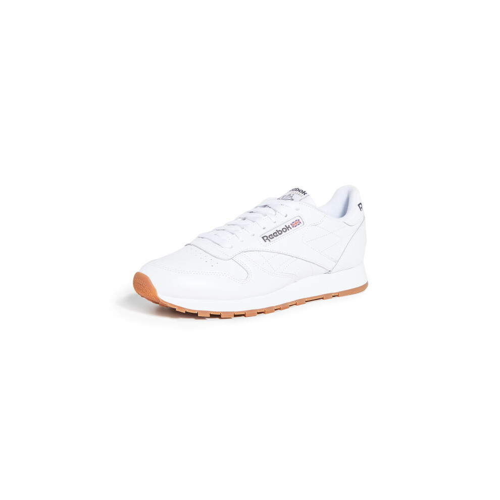 Reebok Men's Classic Leather Sneaker  US-White/Gum  11