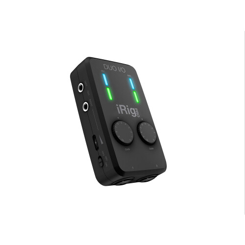 IK Multimedia iRig Pro Duo I/O USB audio interface  TRS balanced & hea