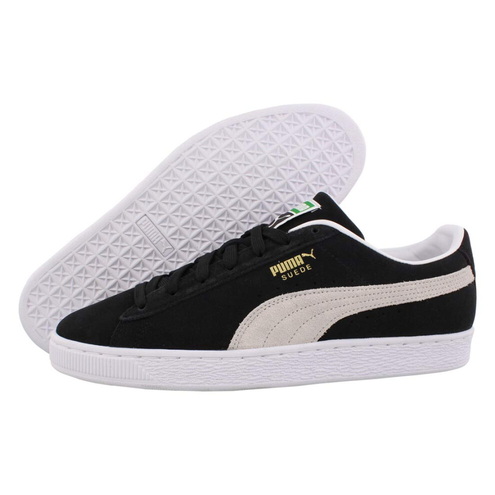 PUMA Suede Classic XXI Black White 8.5 D (M)