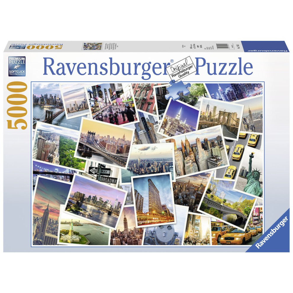 Ravensburger New York 5000 Piece Jigsaw Puzzles for Adults and Kids Ag