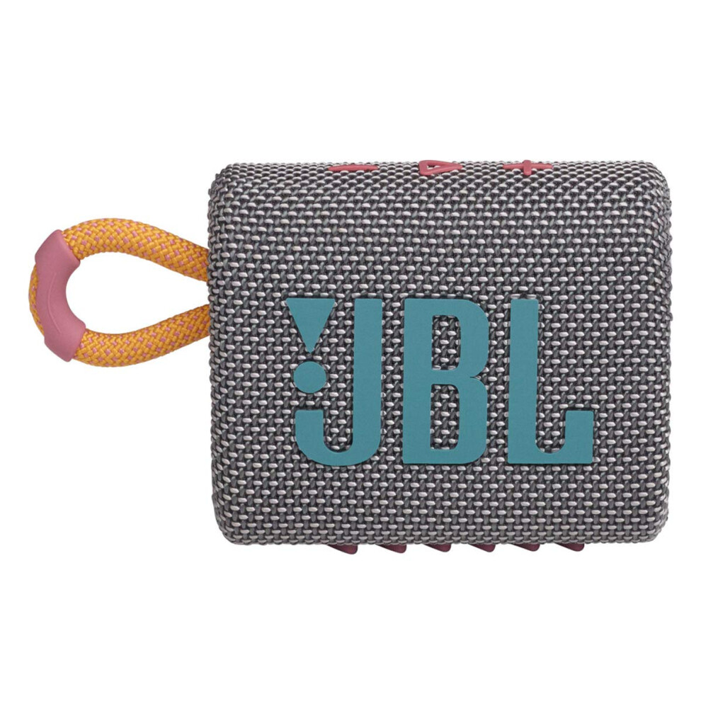 JBL Go 3: Portable Speaker with Bluetooth  Builtin Battery  Waterproof