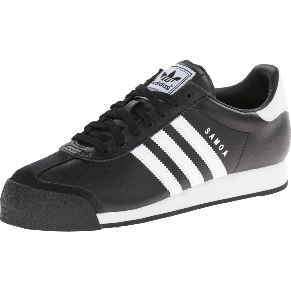 adidas Originals Men's Samoa Shoe  Black/Running White  9.5