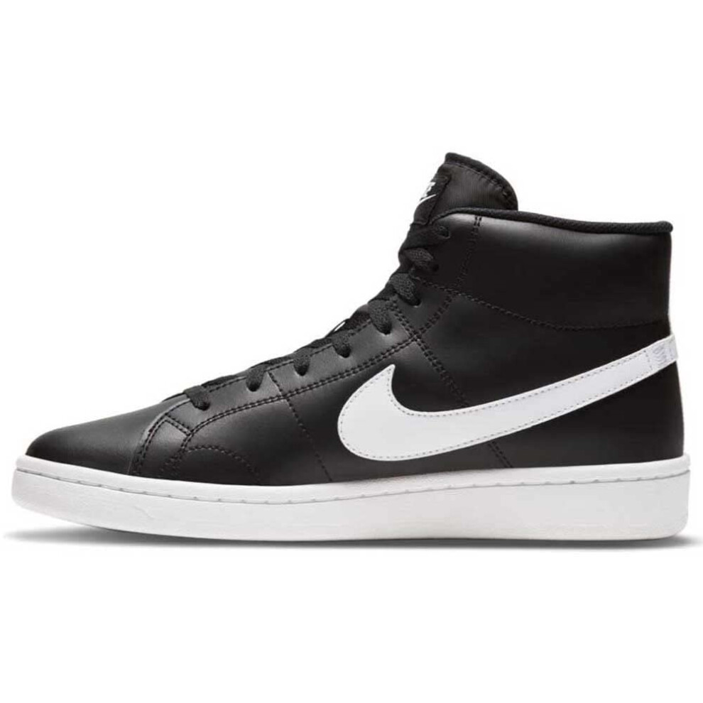 NIKE Men's Court Royale 2 MID Tennis Shoe  Black White Onyx  9