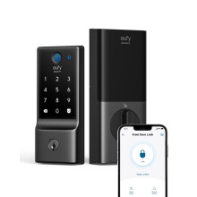 eufy Security Smart Lock C220, Fingerabdruck, Schlüssel- und App-Steuerung, 8 Monate Akku