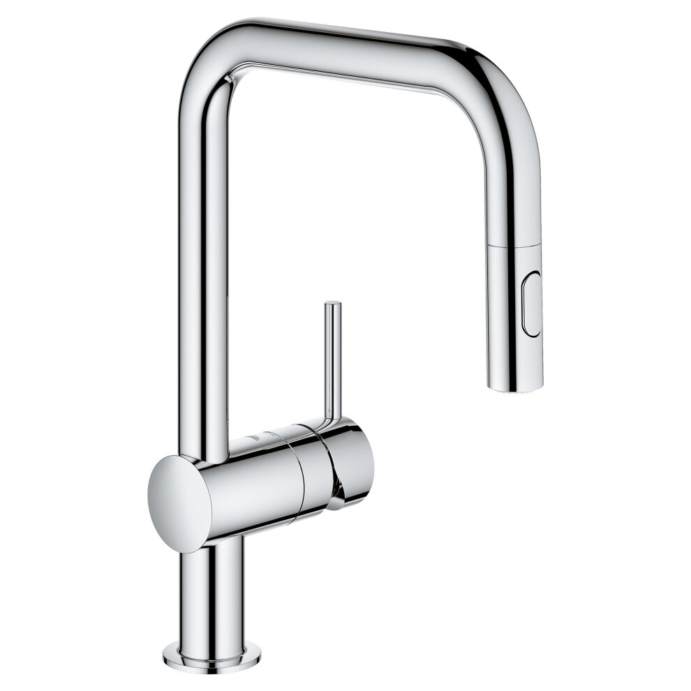 GROHE 32319003 Minta Pull-Out Kitchen Faucet Chrome