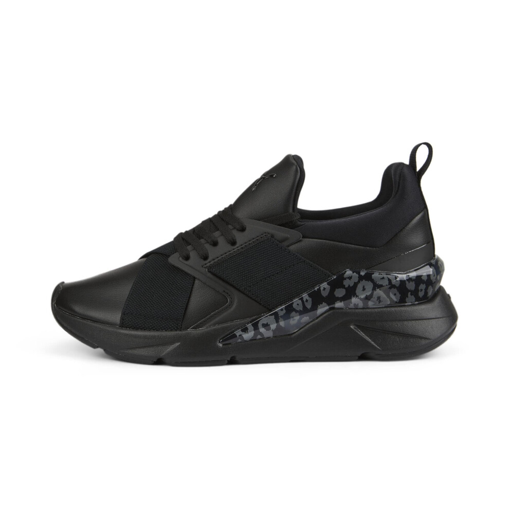 PUMA Women's Muse X5 Sneaker  Black  9