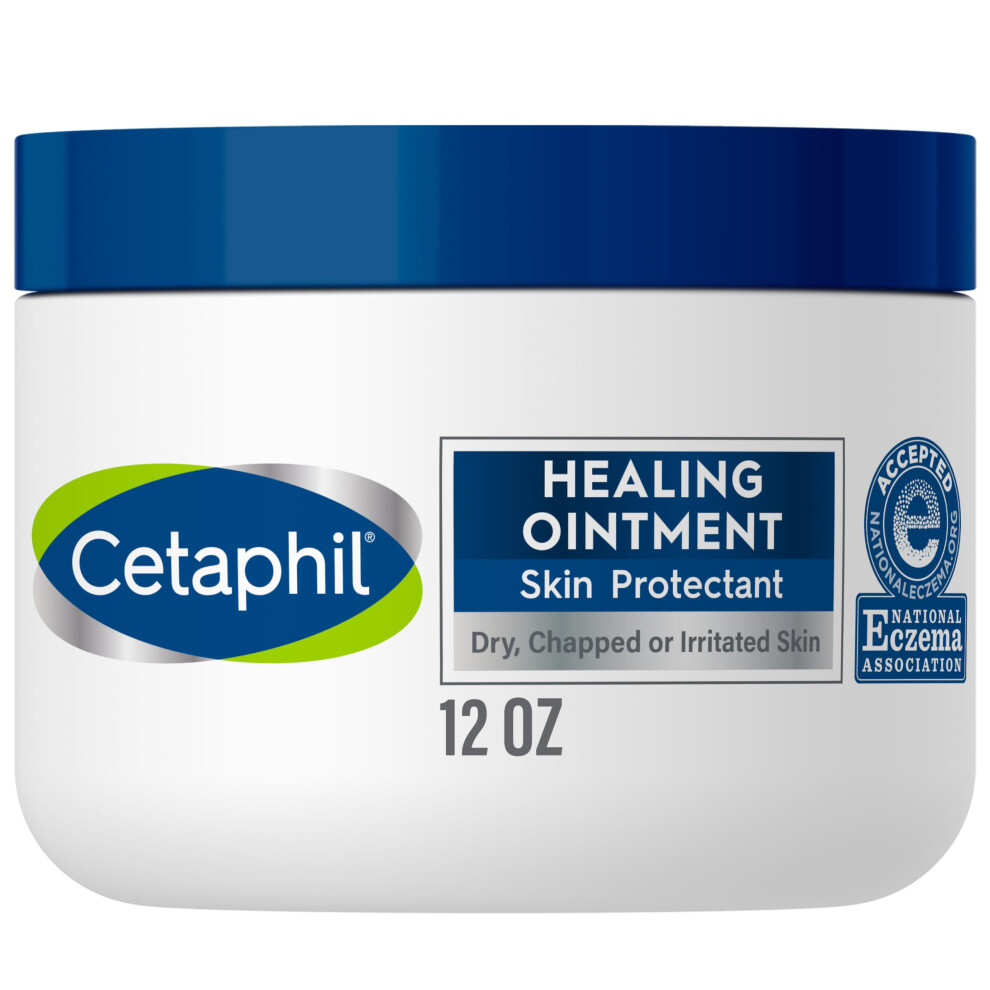 Cetaphil Healing Ointment  12 oz  For Dry  Chapped  Irritated Skin  He