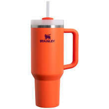 Gobelet Isotherme en Acier Inoxydable Stanley Quencher H2.0 avec Couvercle et Pailles, 40 oz