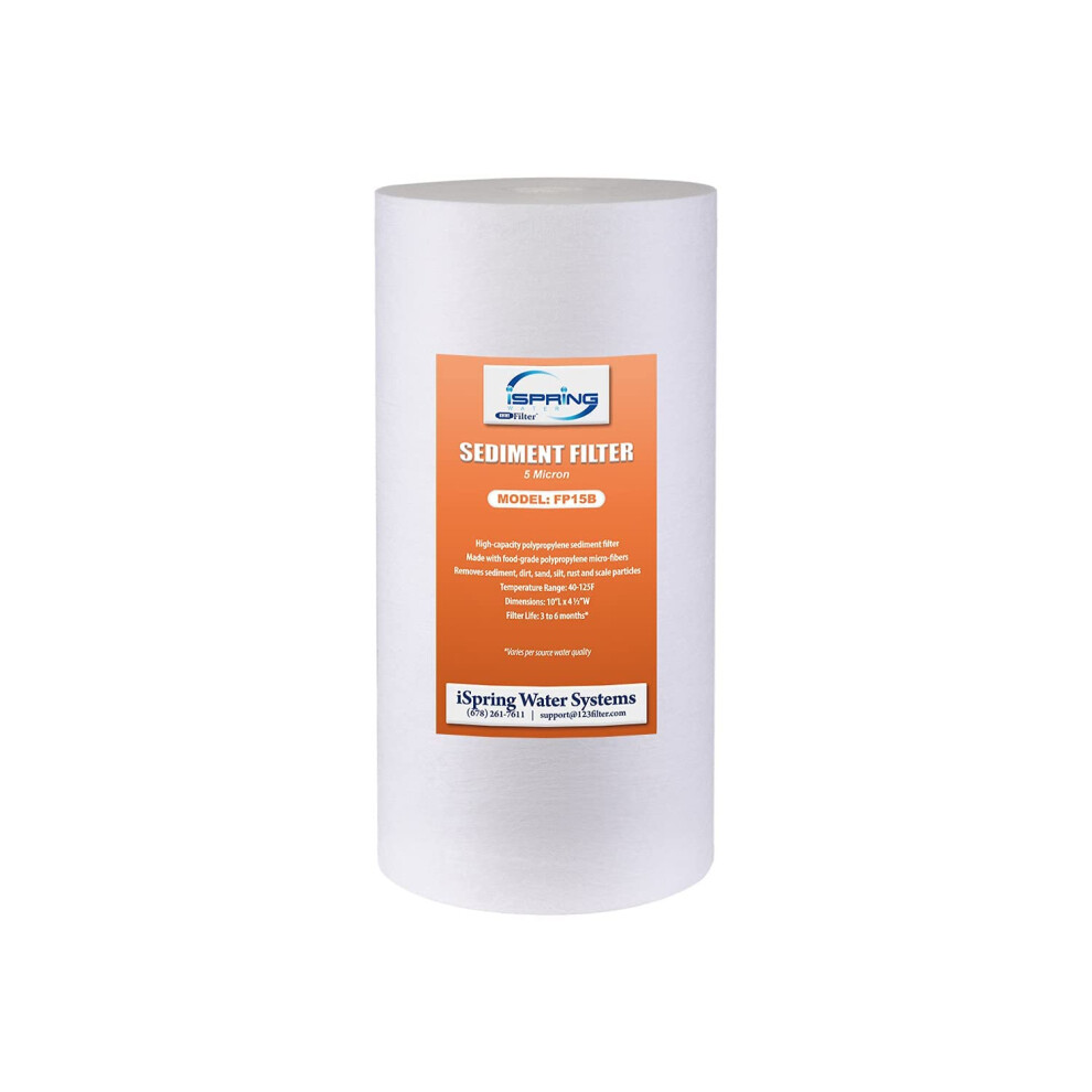 iSpring FP15B Sediment Filter Replacement Cartridge for Whole House Wa