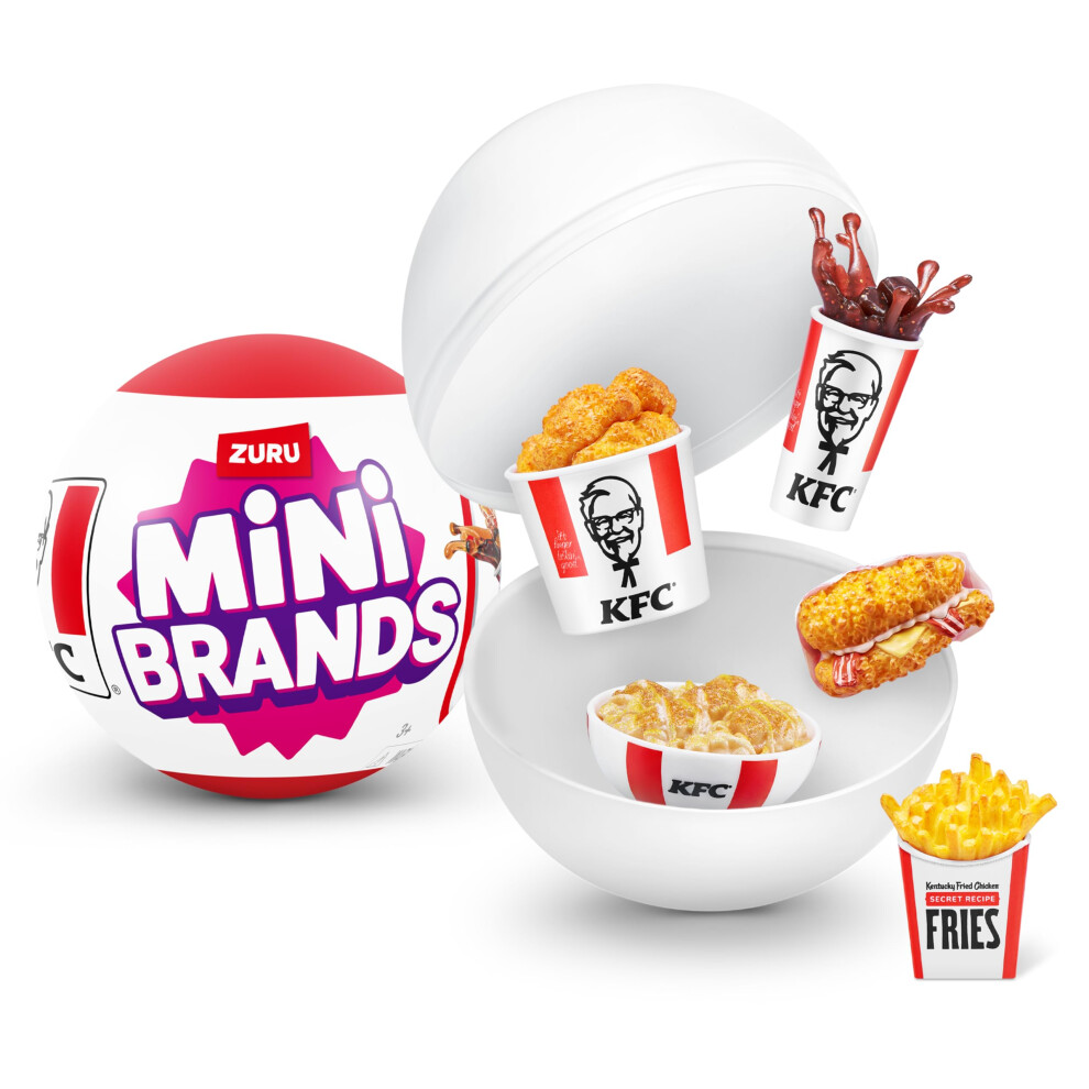 Mini Brands KFC Series 1 Mystery Capsule by ZURU Real Miniature KFC Br