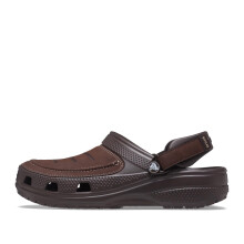 Crocs Men's Yukon Vista II LiteRide Clogs Espresso/Mushroom 10 Men