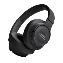JBL Tune 720BT Wireless Over-Ear Headphones - Pure Bass, 76h Battery, Bluetooth 5.3, 5-Min Charge Adds 3h, App EQ, Foldable JBLT720BTBLKAM