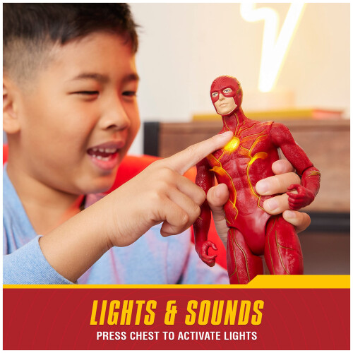 DC DC COMICS THE FLASH - Interactive Flash Deluxe Figure 30 cm - Sounds & 2