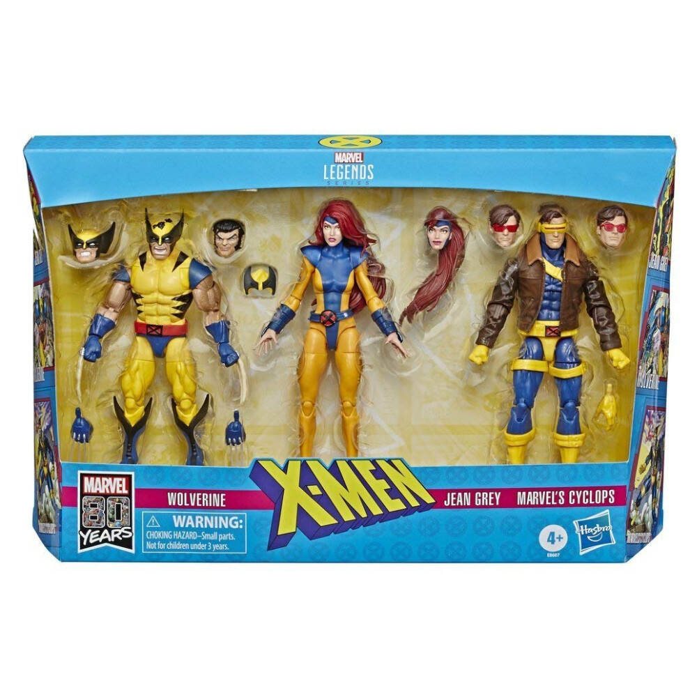 Hasbro Marvel Legends Series 6-inch Collectible Action Figures 3-Pack