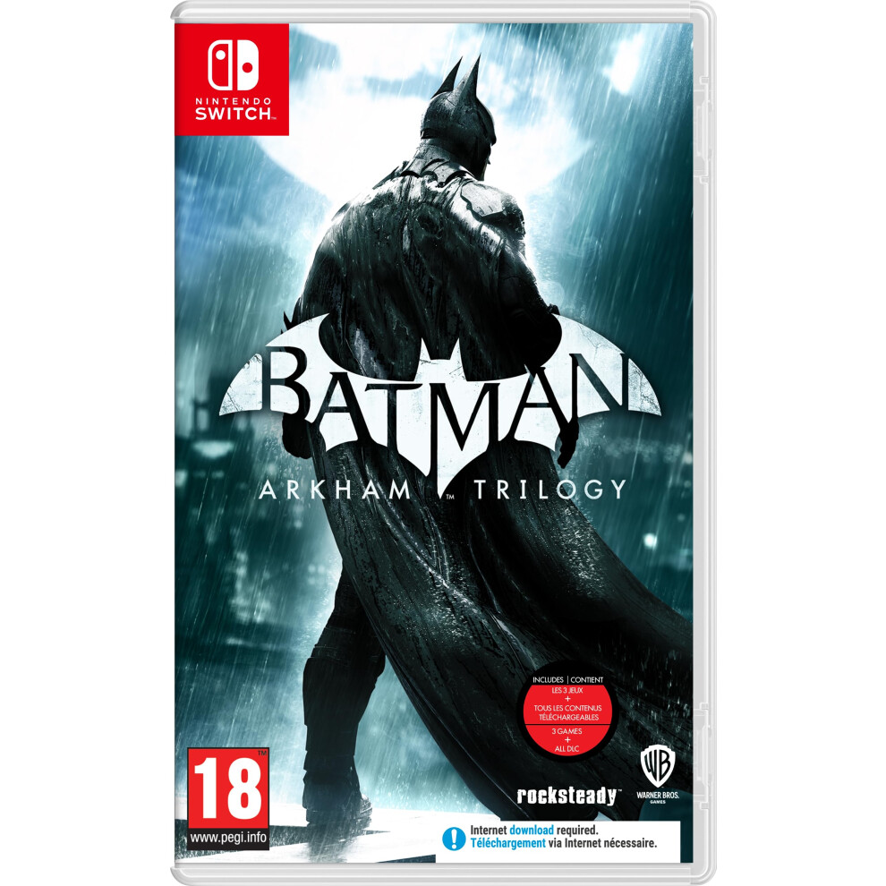 Batman: Arkham Trilogy - For Nintendo Switch (Non-US Version)