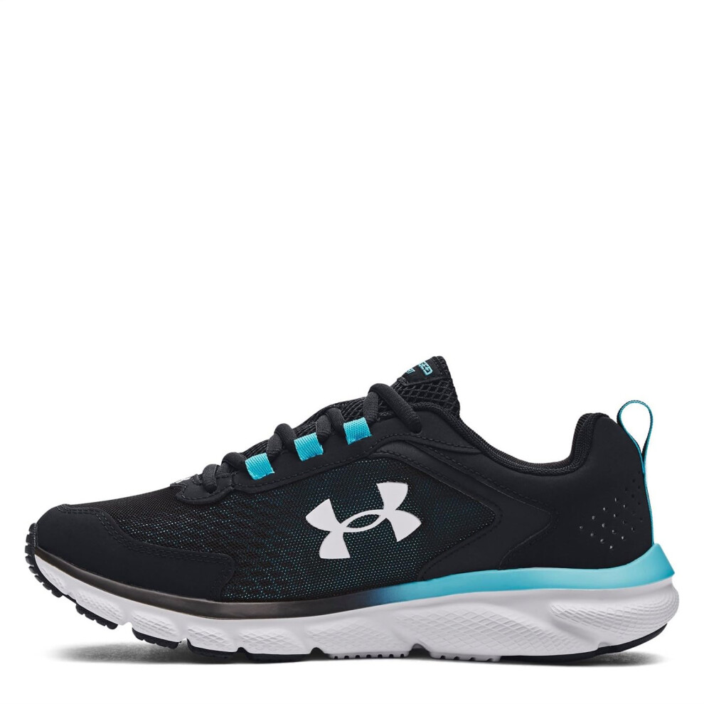 Under Armour Men's Charged Assert 9  (009) Black/Blue Surf/White  10.5