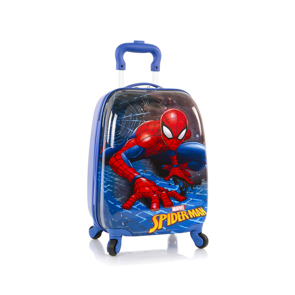 Marvel Spiderman Hardside Spinner Luggage for Kids - 18 Inch (Spider-M